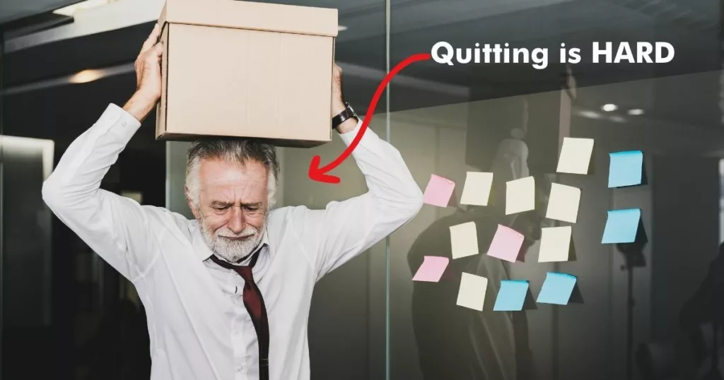 How to Quit Your Job and Work from Home: Quitting is hard