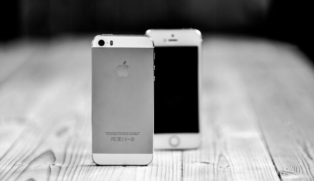 a photo of the common technological product like iPhones.